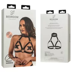 Bedroom Fantasies Chiara - čierny postrojový top (S-XL)