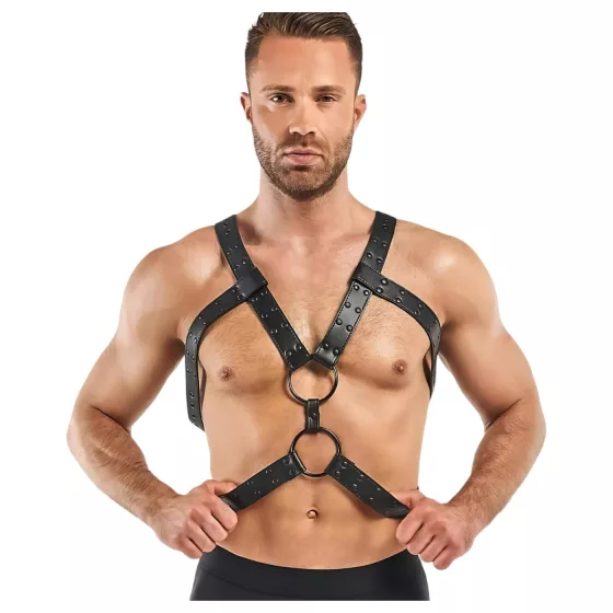 Bedroom Fantasies Rocco - erotické body - čierne - S-XL