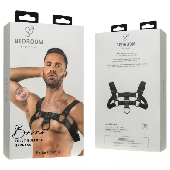 Bedroom Fantasies Bruno - erotický top - čierny - S-XL