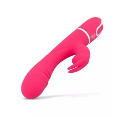 Easytoys - Vibrátor na klitoris s bodom G (ružový)