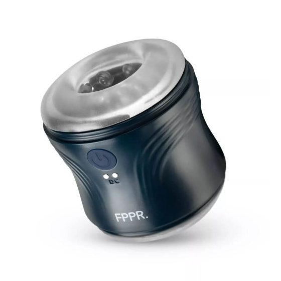 FPPR. - vibračný obojstranný masturbátor na batérie (modrý)
