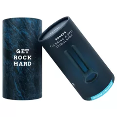   Boners - vibračný krúžok na penis a semenníky - nabíjateľný - modrý