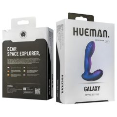 Hueman Galaxy - pulzujúci anál vibrátor (fialový)