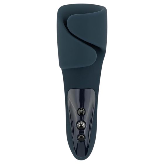 Boners - vibračný stimulátor na žaluď - nabíjateľný, vodotesný - modrý