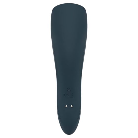 Boners - vibračný stimulátor na žaluď - nabíjateľný, vodotesný - modrý