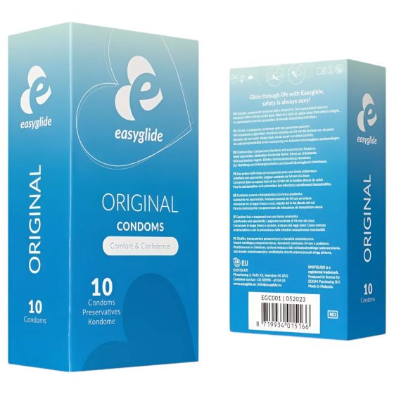 EasyGlide Regular - Originálne kondómy (10 ks)