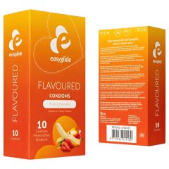 EasyGlide Flavoured - ovocné príchute kondómy (10ks)