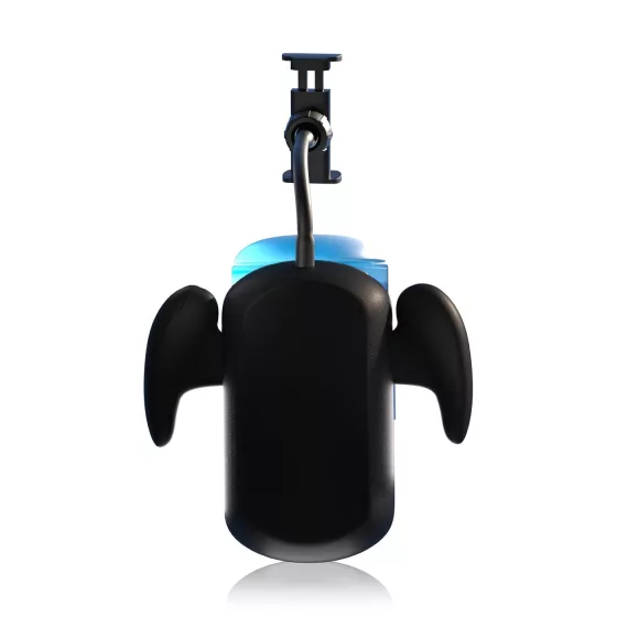 BLOWCAST Wingman Pro - automatický masturbátor - modro-čierny