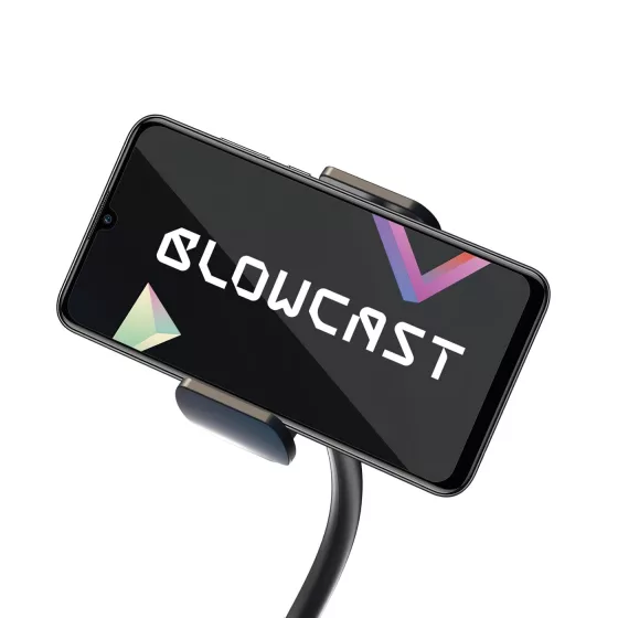BLOWCAST Wingman Pro - automatický masturbátor - modro-čierny