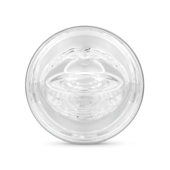 FPPR. - obojstranný masturbátor - vagína & ústa (priehľadný)