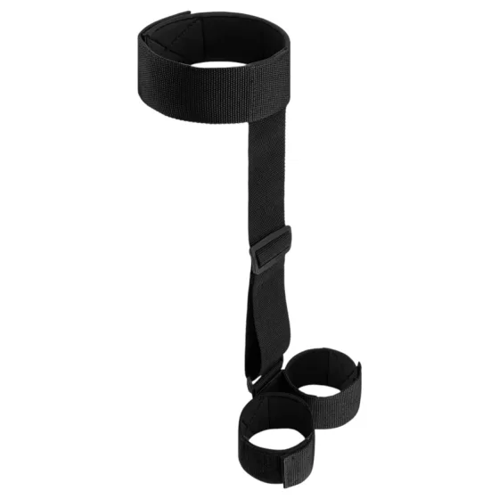 Bedroom Fantasies - sada obojok a putá - mäkké čierne