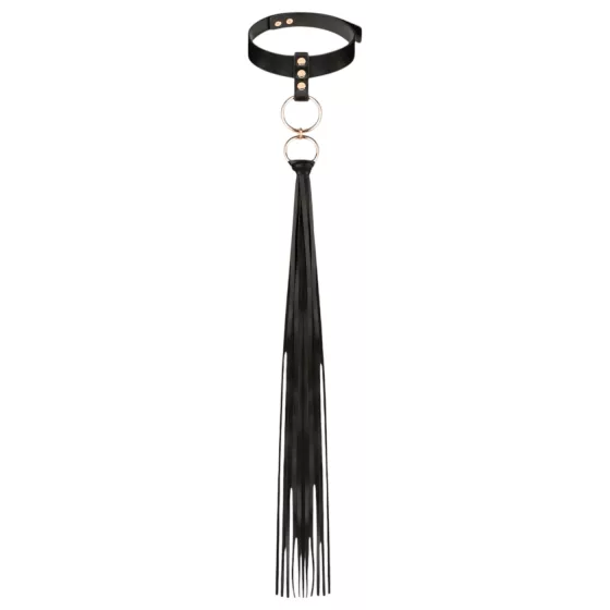 Rosy Gold - obojok a plácačka - čierna