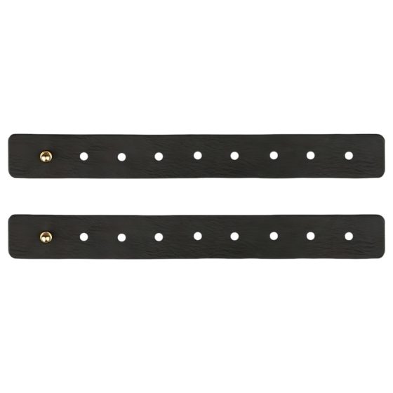 Rosy Gold - masážna hlavica - čierna/ružové zlato