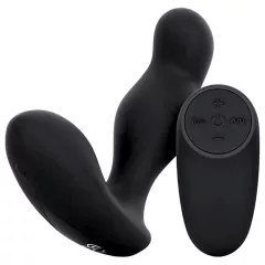   Easytoys Anal Collection - análny vibrátor na diaľkové ovládanie - čierny