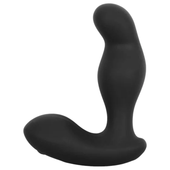 Easytoys Anal Collection - análny vibrátor na diaľkové ovládanie - čierny
