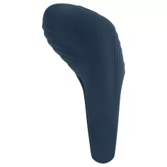 Boners - vibračný erekčný krúžok - nabíjací - sivý