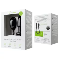 EasyToys - nafukovací análny kolík - čierny