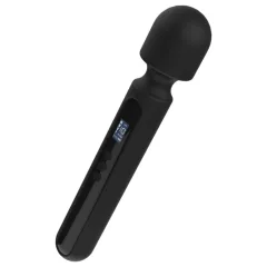 BLAQ - vibrátor s digitálnym masážnym režimom - čierny