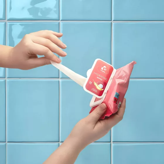 EasyGlide - intím vlhčené obrúsky - hydratačné - 25 ks