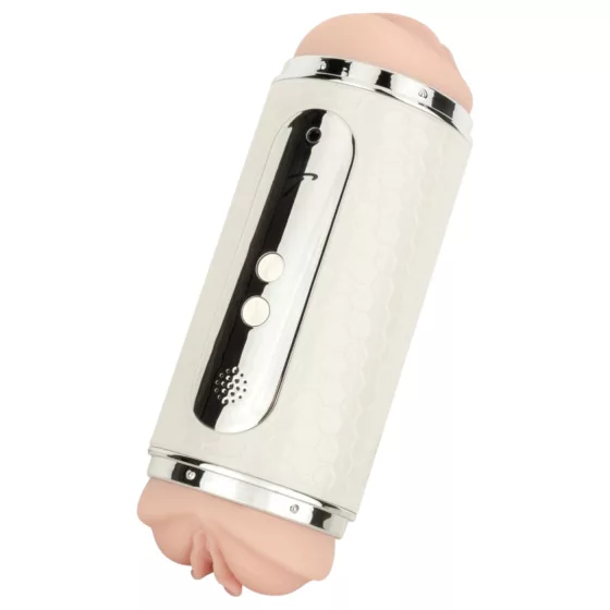 Teazers - masturbátor ústa a vagína - ovládanie hlasom - biely