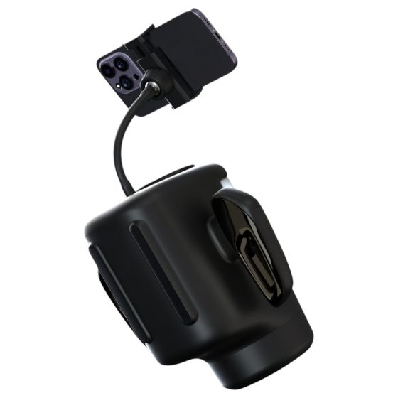 Blowcast WingXP - automatický herný masturbátor (čierny)