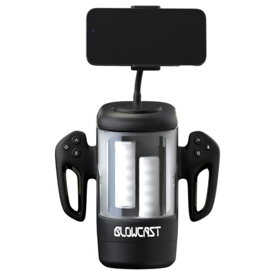 Blowcast WingXP - automatický herný masturbátor (čierny)