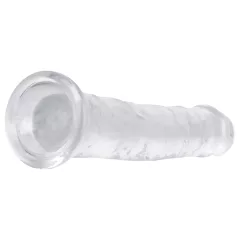   EasyToys - dildo realistické - želé - 16 cm - priehľadné
