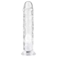 EasyToys - dildó - želé - 18 cm - priehľadné