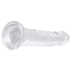 EasyToys - dildó - želé - 18 cm - priehľadné