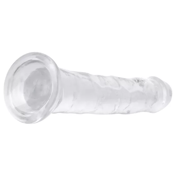 EasyToys - dildó - želé - 18 cm - priehľadné