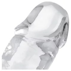 EasyToys - dildó - želé - 18 cm - priehľadné