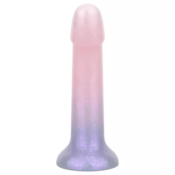 EasyToys Mermaid - dildó - trblietavý povrch - 19 cm ružový