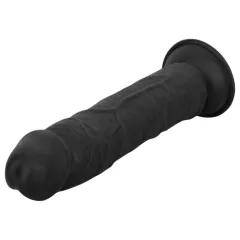 Easytoys - realistický dildo - 17,5 cm - čierny