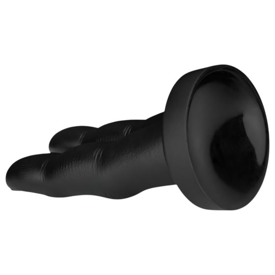 BUTTR Victory - dvojitý prst anál dildo (čierny)