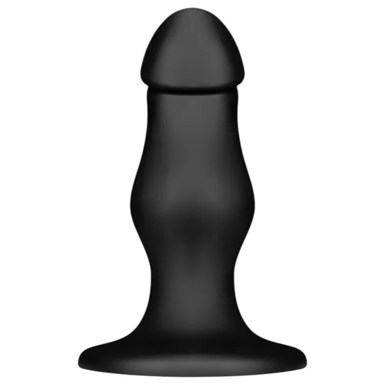 BUTTR FIM-92 - análny dildo s prísavkou - čierny
