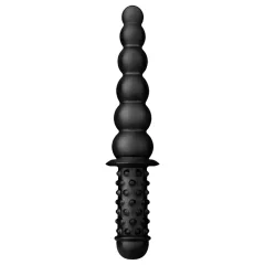 BUTTR - dvojitý análny dildo - čierny