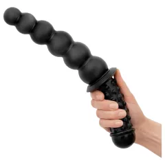 BUTTR - dvojitý análny dildo - čierny