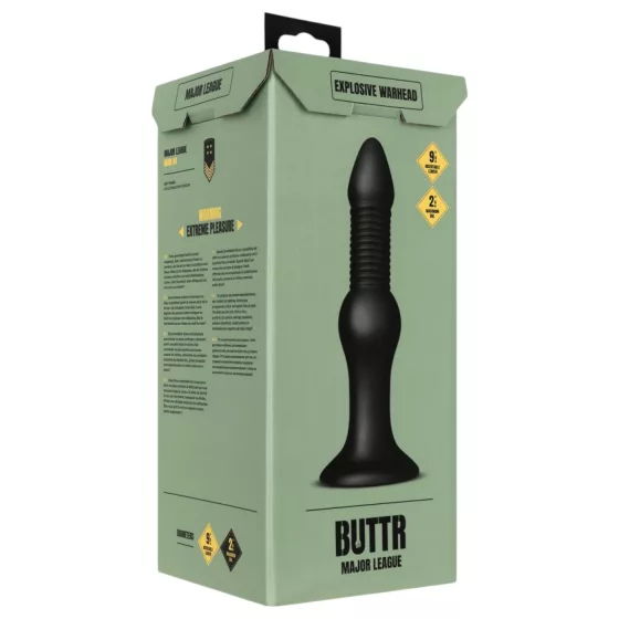 BUTTR - análny dildo - čierny