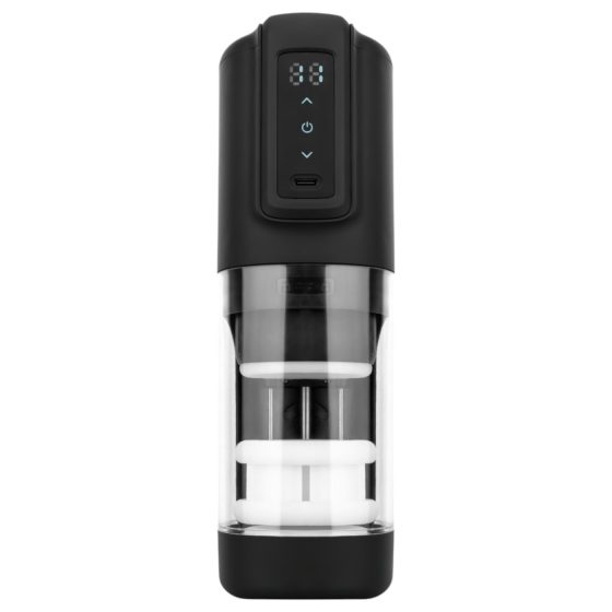 CRUIZR CX10 - automatický masturbátor s rotáciou a pohybom hore-dole - čierny