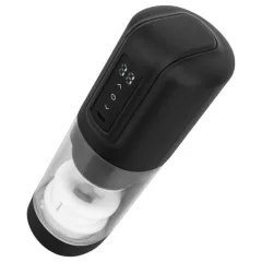   CRUIZR CX10 - automatický masturbátor s rotáciou a pohybom hore-dole - čierny