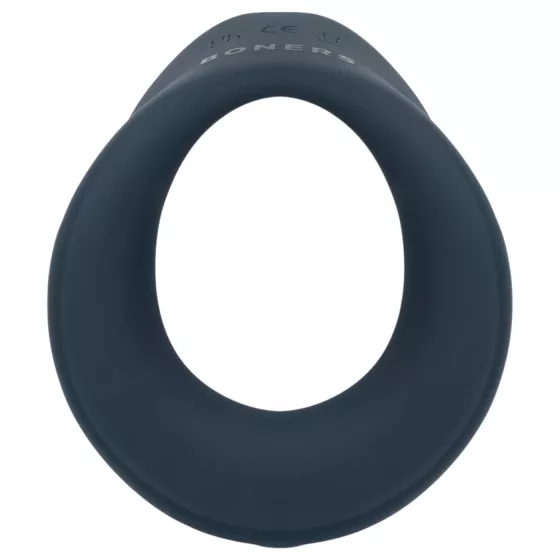 Boners - vibračný erekčný krúžok - modrý