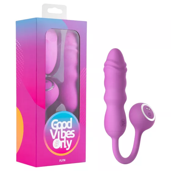 Good Vibes Only - vibračné vajíčko s diaľkovým ovládaním (ružové)