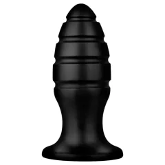 BUTTR Aftershock - obrovský análny plug (čierny) - 23 cm