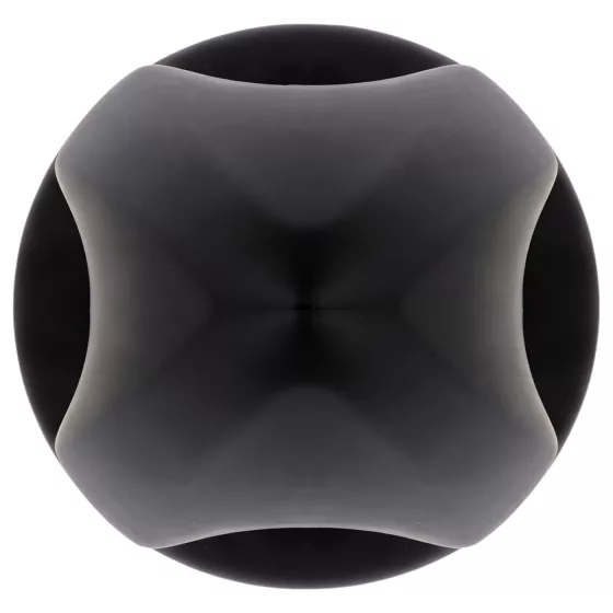 BUTTR Huge Explosive II - obrovský anál­ny kolík (čierny) - 29 cm