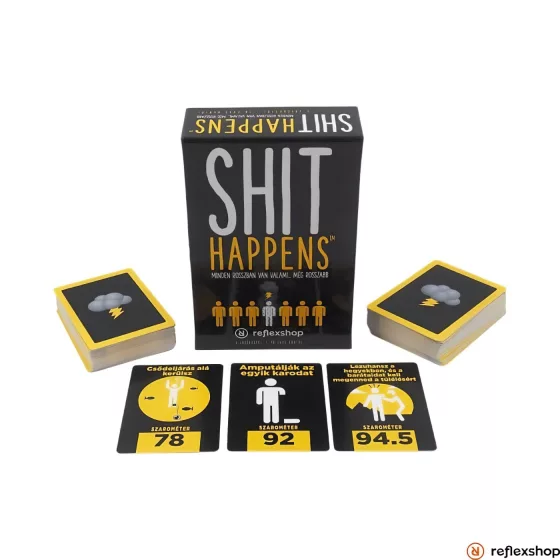 Shit Happens Classic - erotická spoločenská hra - maďarská verzia