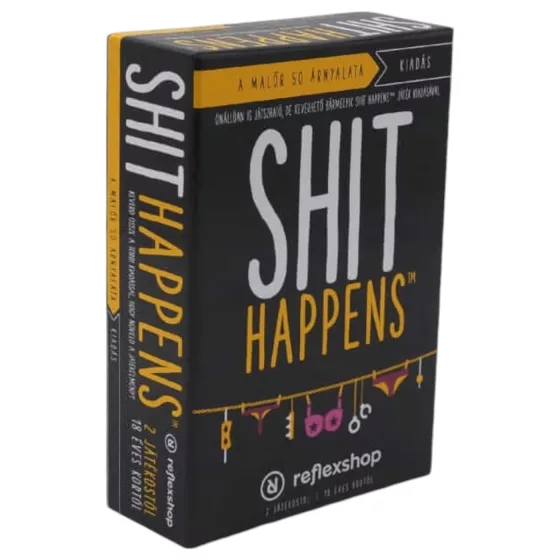 Shit Happens - spoločenská hra - pre dospelých - maďarská verzia