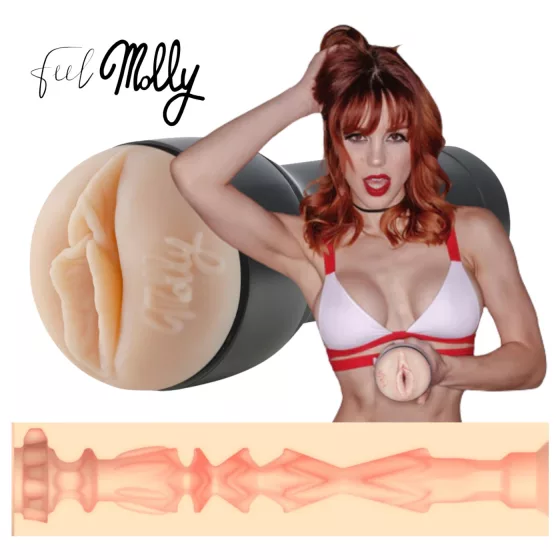 Kiiroo Molly Stewart - umelá vagína - PowerBlow kompatibilná - naturálna farba