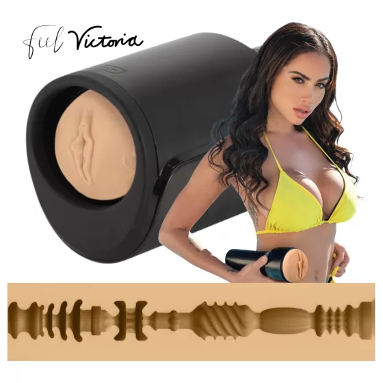 Kiiroo Keon Wifi + Victoria June - masturbátor umelá vagína - telová farba