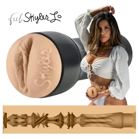 Kiiroo Skyler Lo - umelá vagína - PowerBlow kompatibilná - naturálna farba