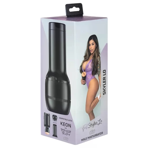 Kiiroo Skyler Lo - umelá vagína - PowerBlow kompatibilná - naturálna farba